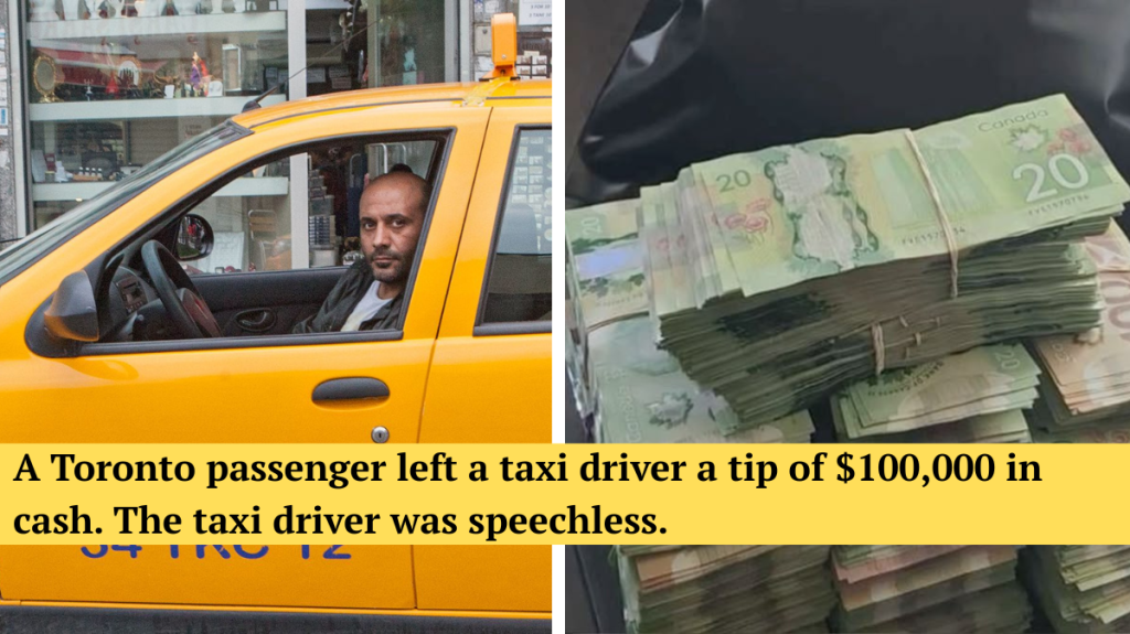 Ontario Taxi Driver Surprised by $200,000 Found in Forgotten Bag